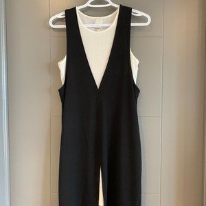 MPC by MinkPink Black & White Slit Dress